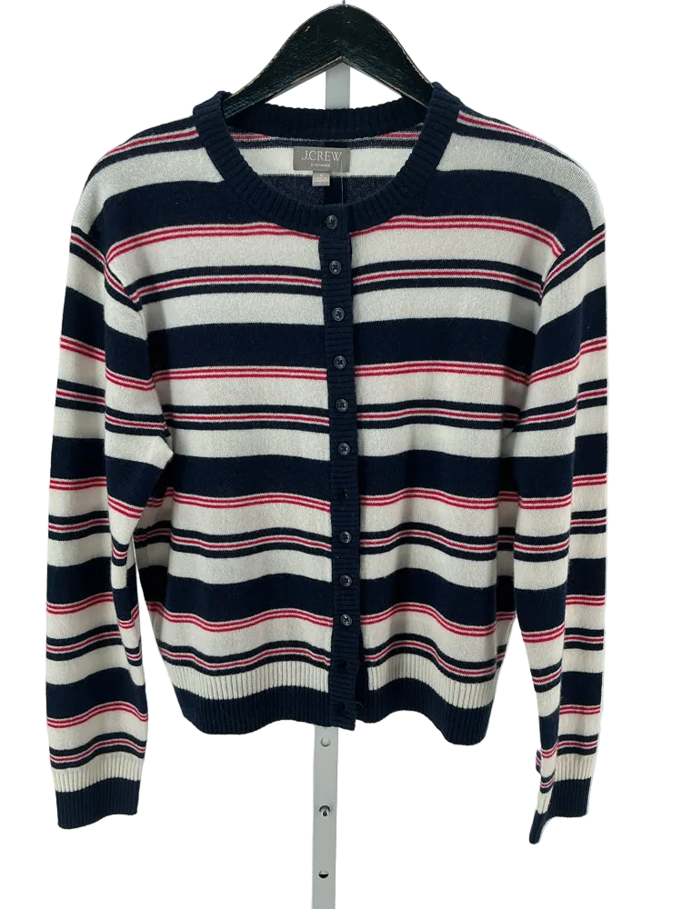 Jcrew Size M Navy multi Sweater