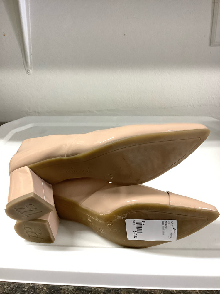 Paul Green Shoe Size 8.5 Beige Rendi Heels