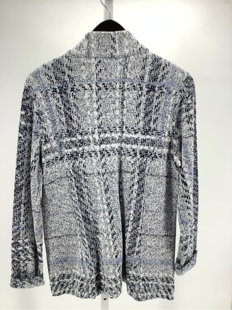 Nic & Zoe Size M Blue Multi Jacket