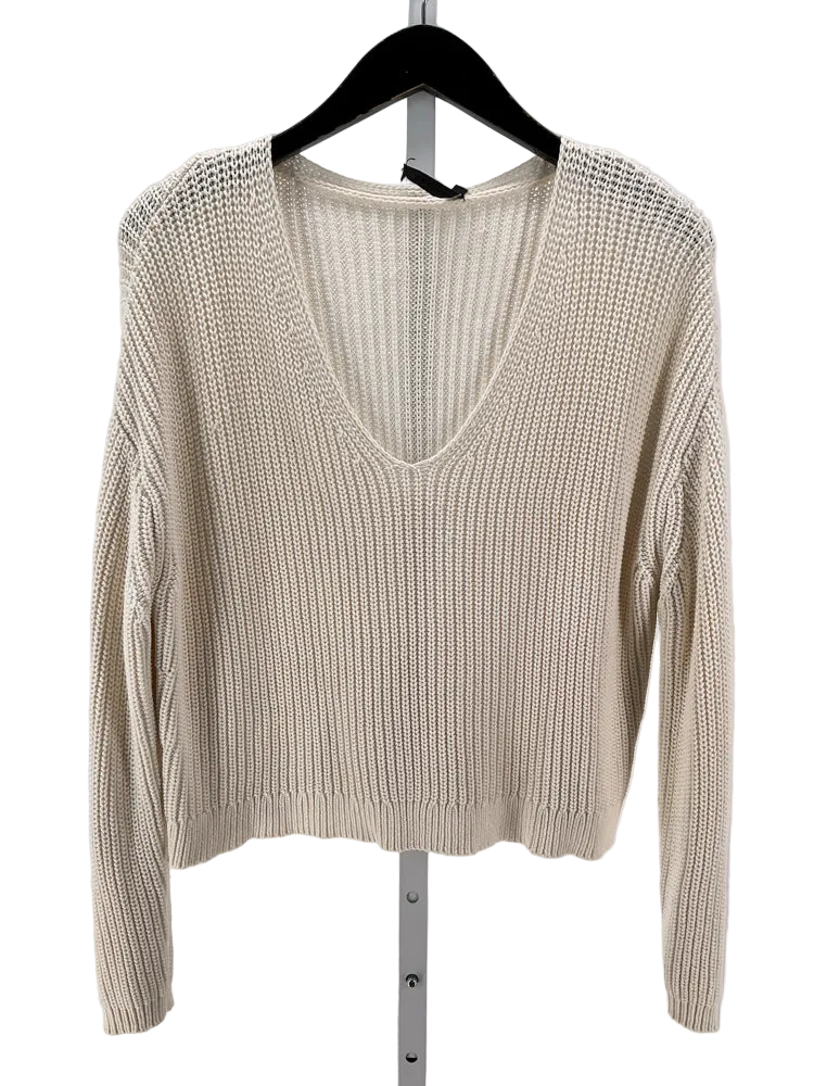 Jenni Kayne Size S White Sweater
