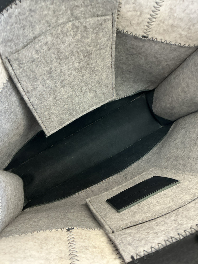 graf lantz Gray & Black Jaunt Tote