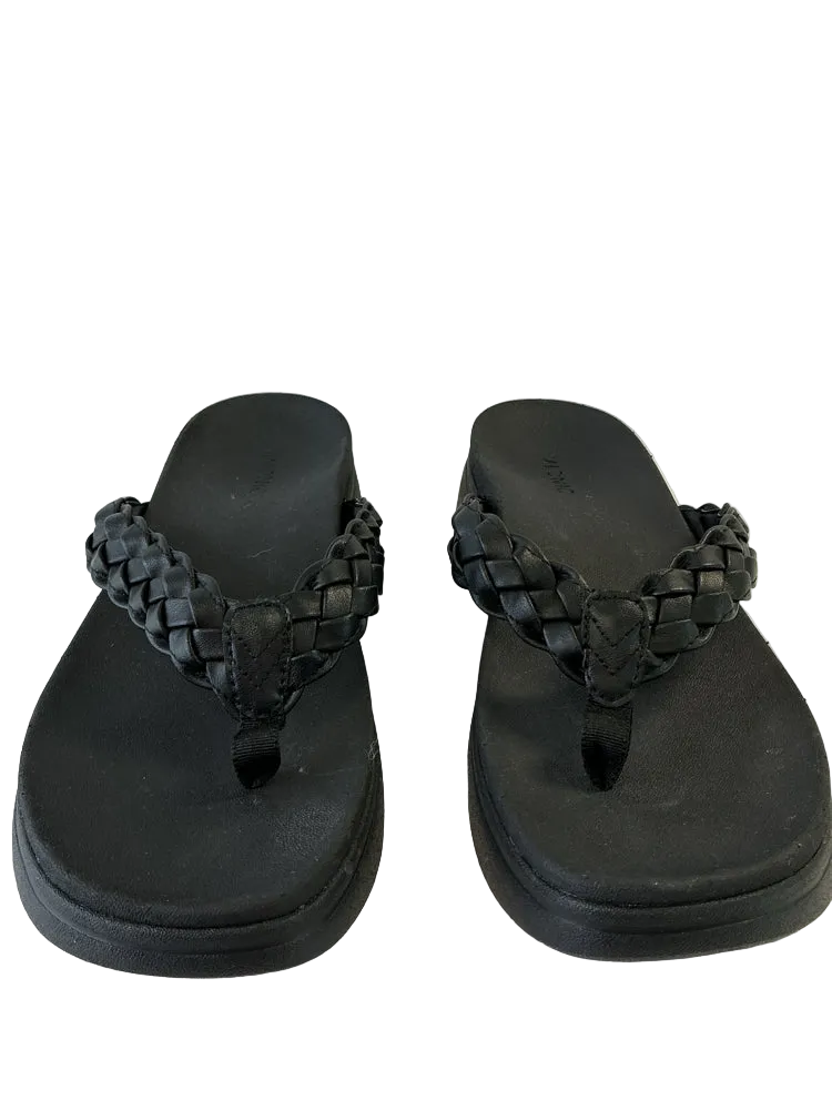 Vionic Shoe Size 10 Black Flip Flops