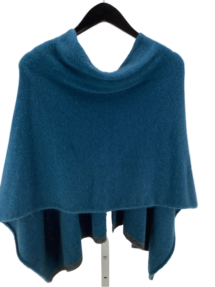 Merinomink Teal Shawl