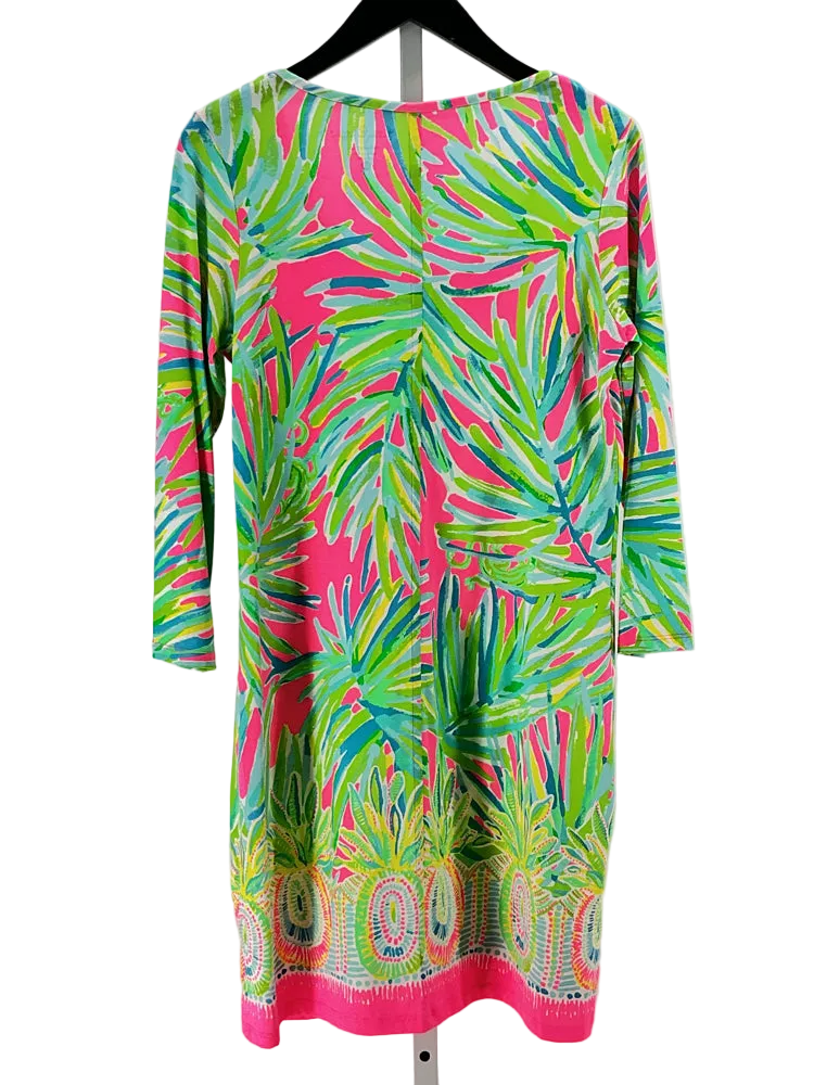 Lilly Pulitzer Size M Blue Multi Dress