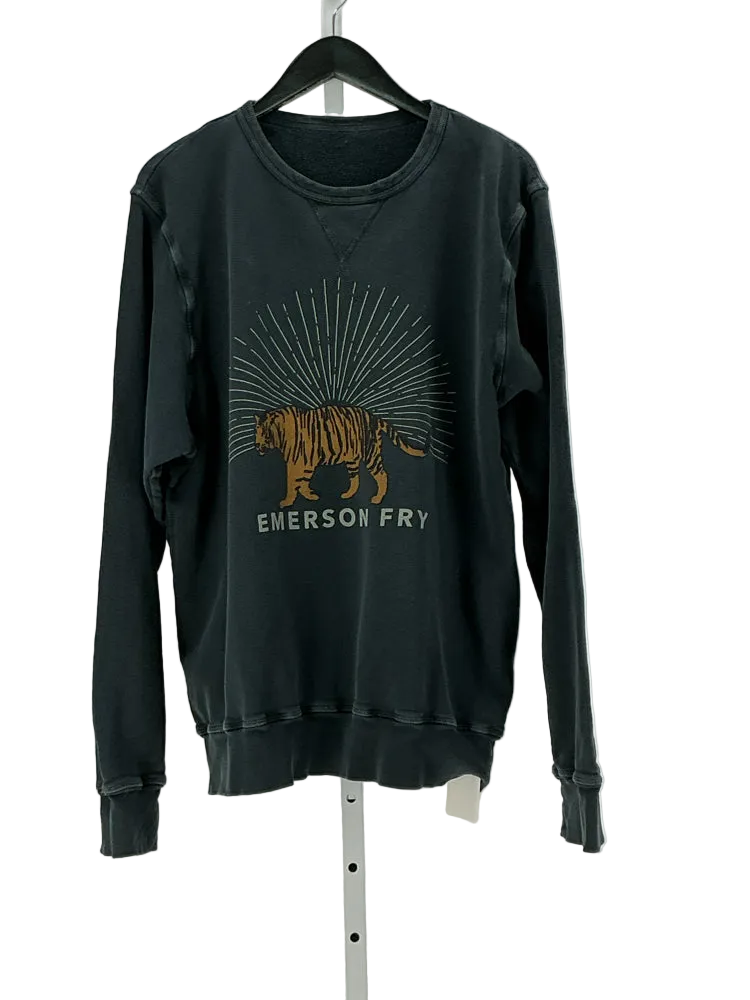 Emerson Fry Size L Black multi Sweatshirt