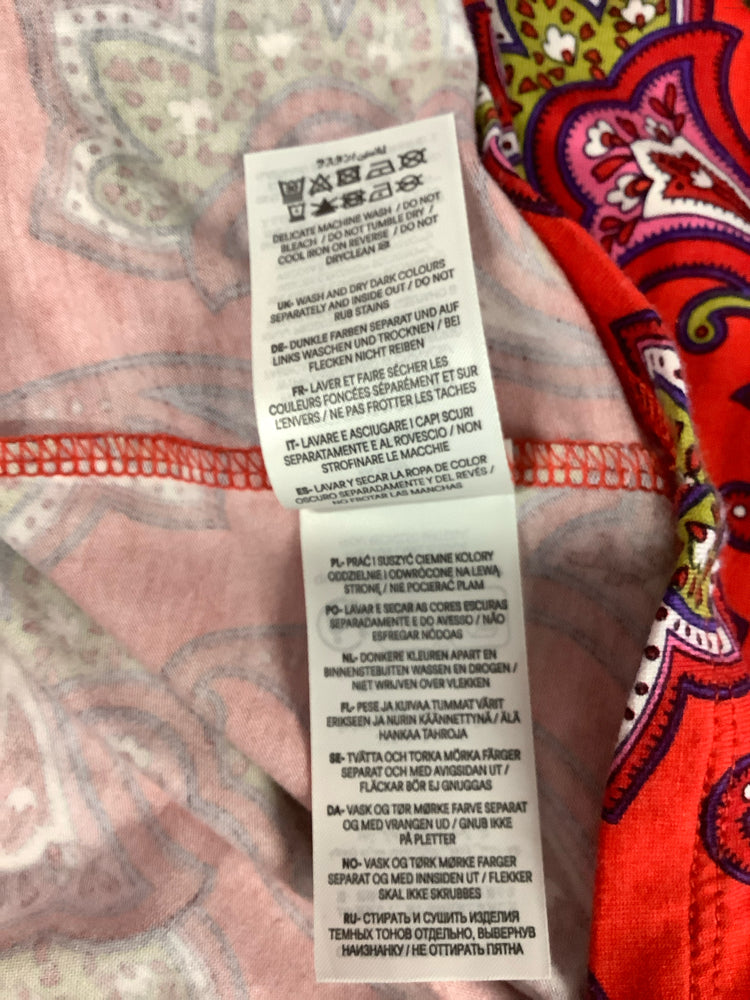 Boden Size 6 Red multi Thea Dress