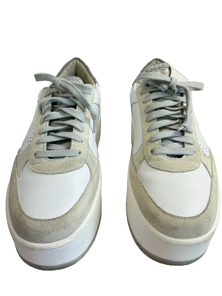 P448 Shoe Size 7.5 White Sneakers