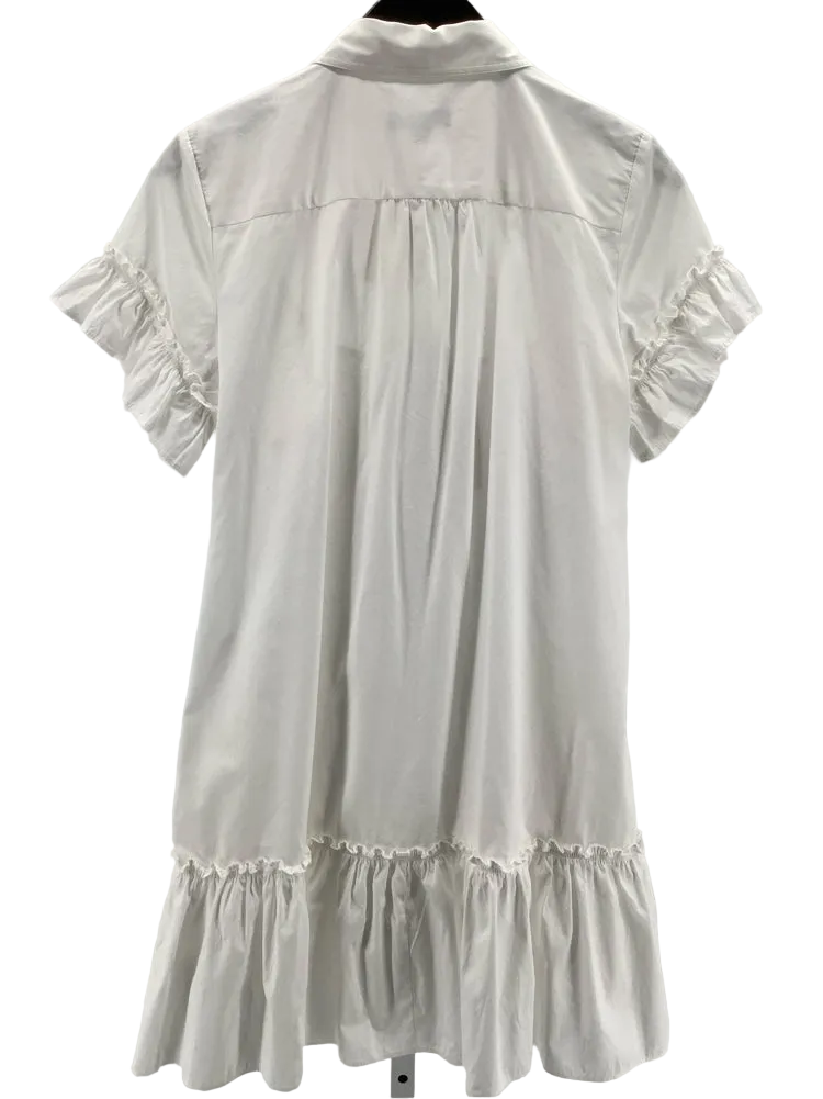Jcrew Size S White Amelia Dress