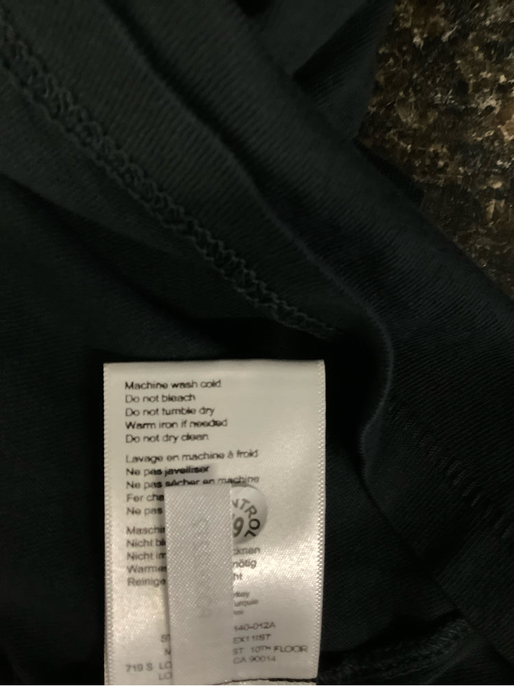 Anine Bing Size M Washed Black Shirt