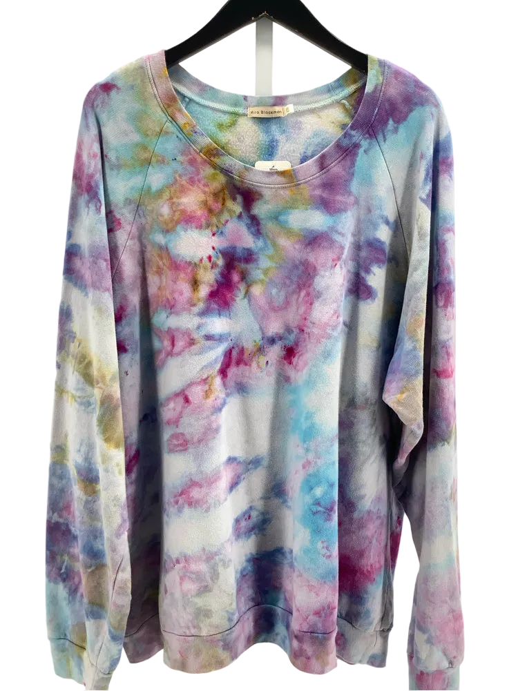 allen allen Size L Brown Multi Sweatshirt