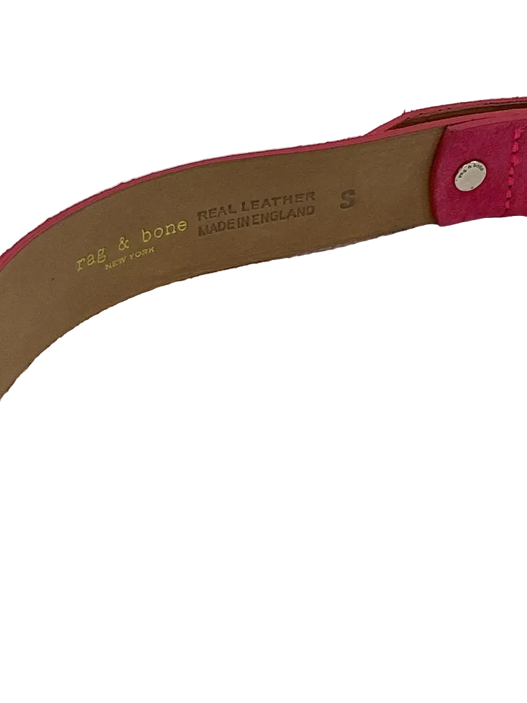 Rag & Bone Pink Belt