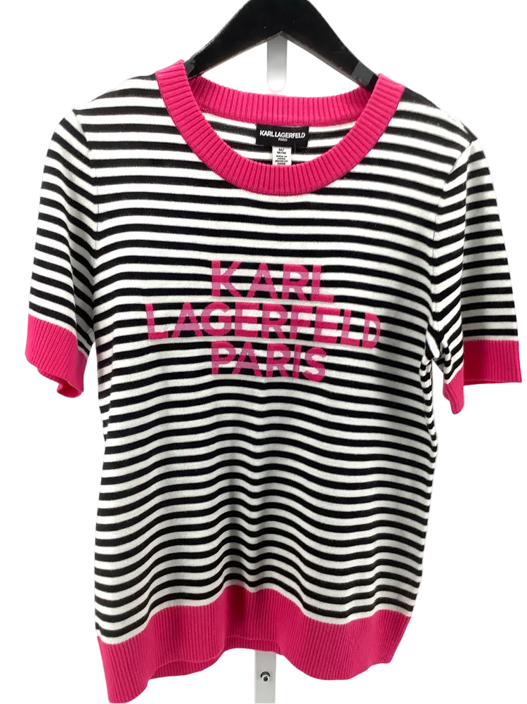 Karl Lagerfeld Size M Pink multi Shirt