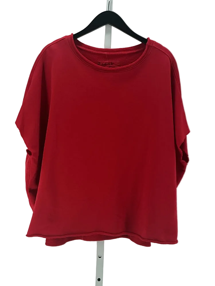 Frank & Eileen Size One Size Red Sweatshirt