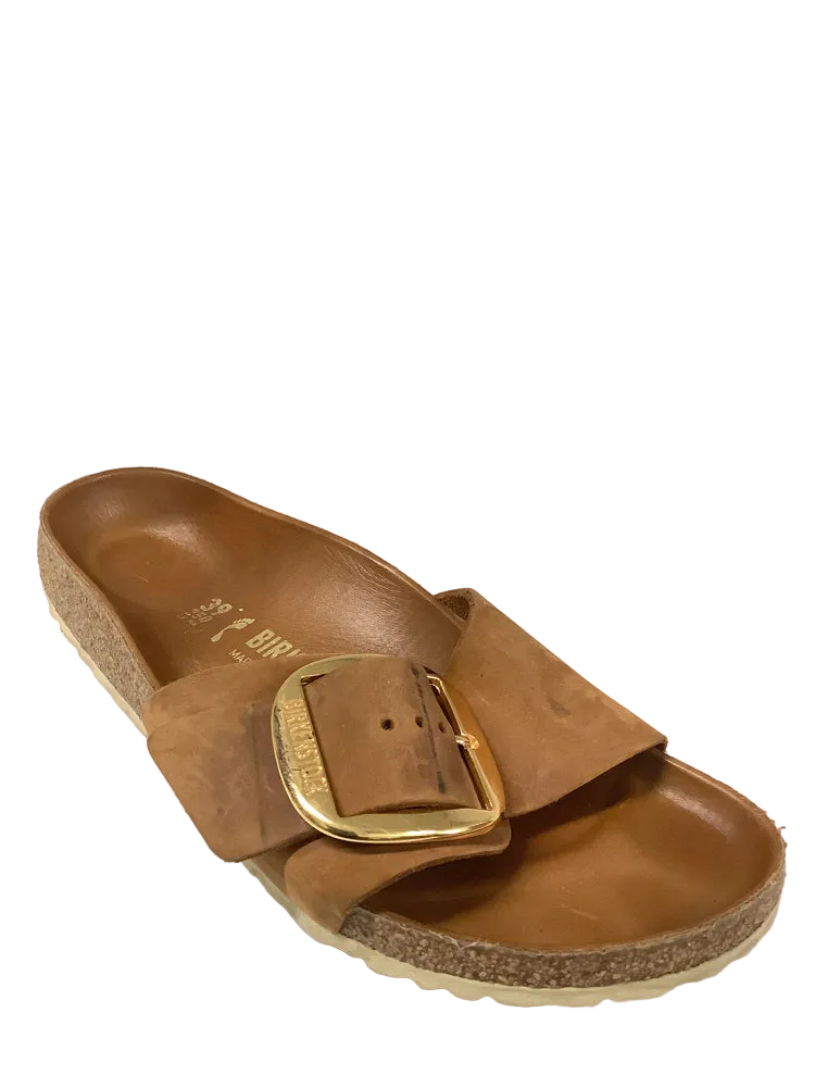 Birkenstock Shoe Size 8/8.5 Cognac Madrid Sandals