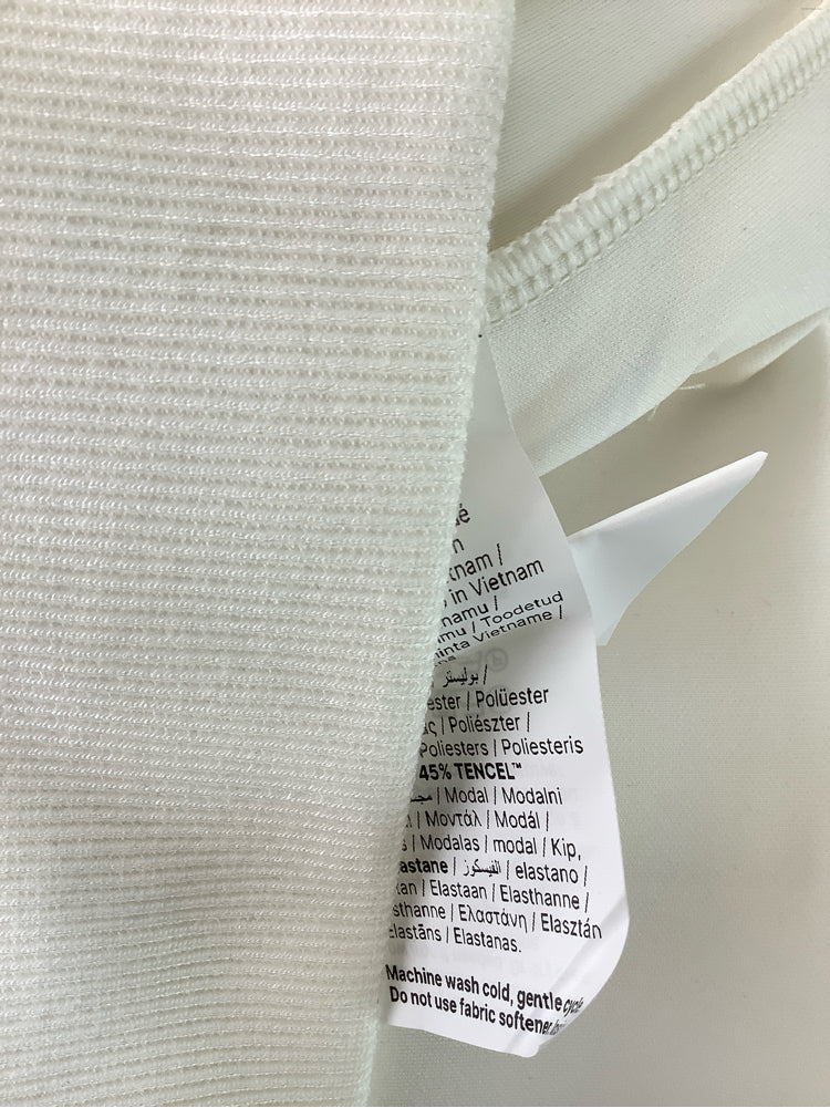 Spanx Size 1X White Sweatshirt