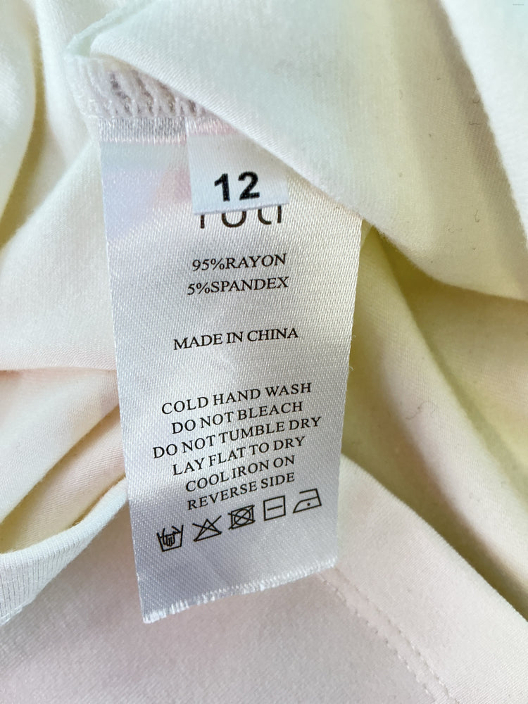 ruti Size 12 White Shirt
