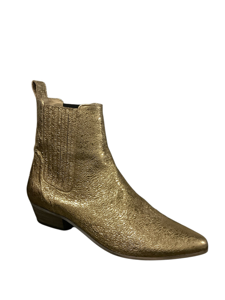 Ivylee Shoe Size 7 Gold Booties