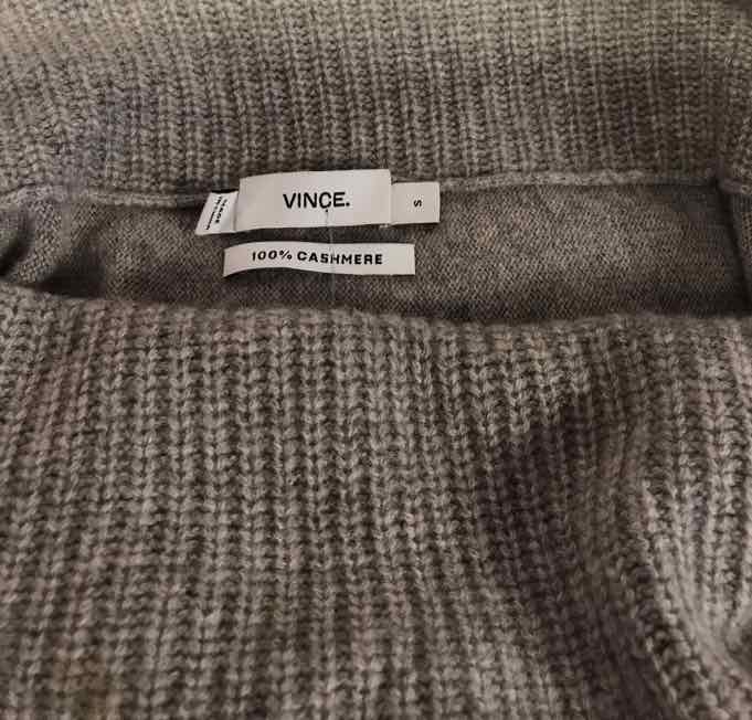 Vince Size S Gray Sweater