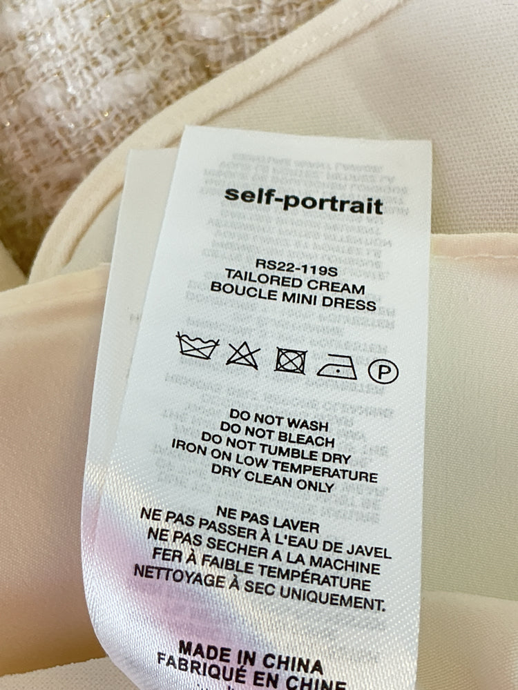 self portrait Size 0 White Dress