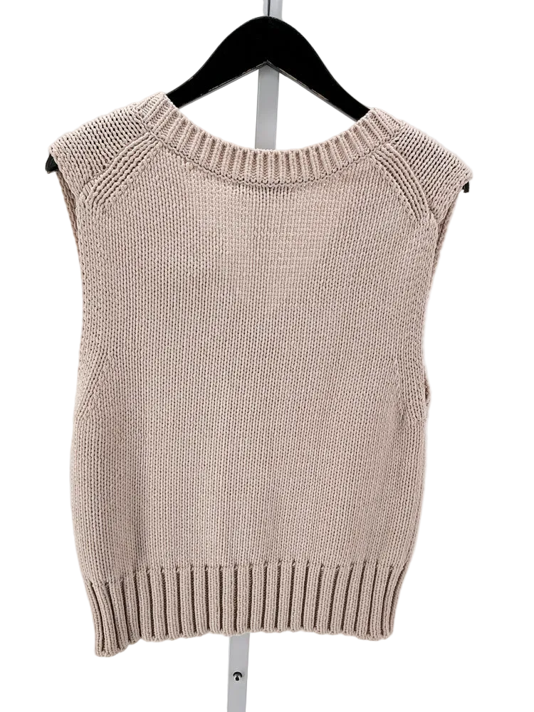 White + Warren Size M Pink Sweater