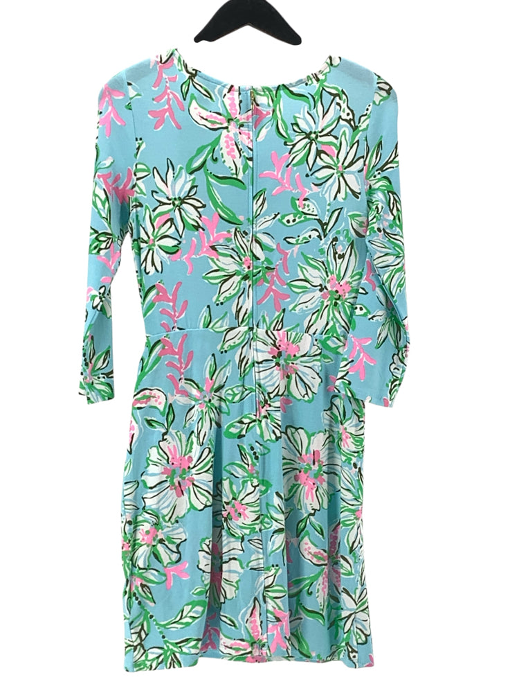 Lilly Pulitzer Size S Blue Multi Blaise Romper