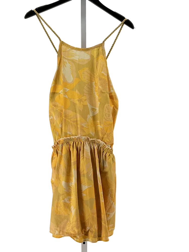 Free People Size S Yellow Dress