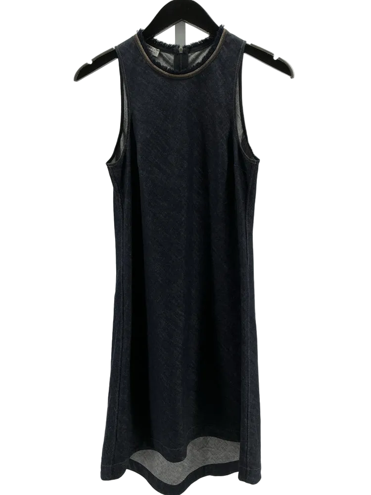 Brunello Cucinelli Size S Navy Dress