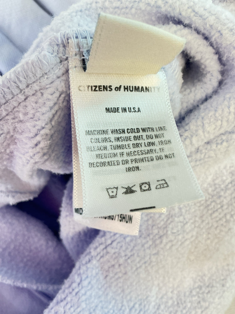 Citizens of Humanity Size S Blue Miro Sweatpants
