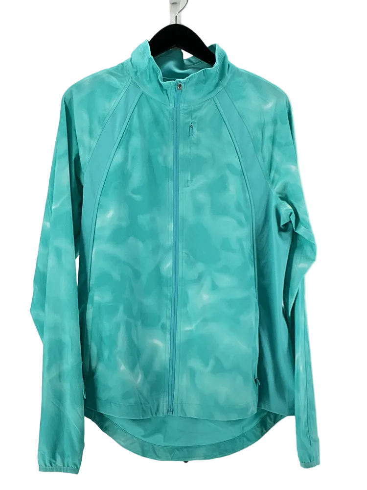 Athleta Size M Blue & White Jacket