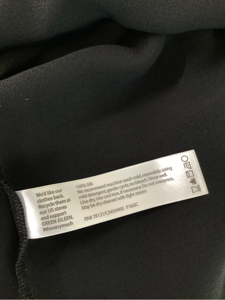 Eileen Fisher Size XL Black Shirt