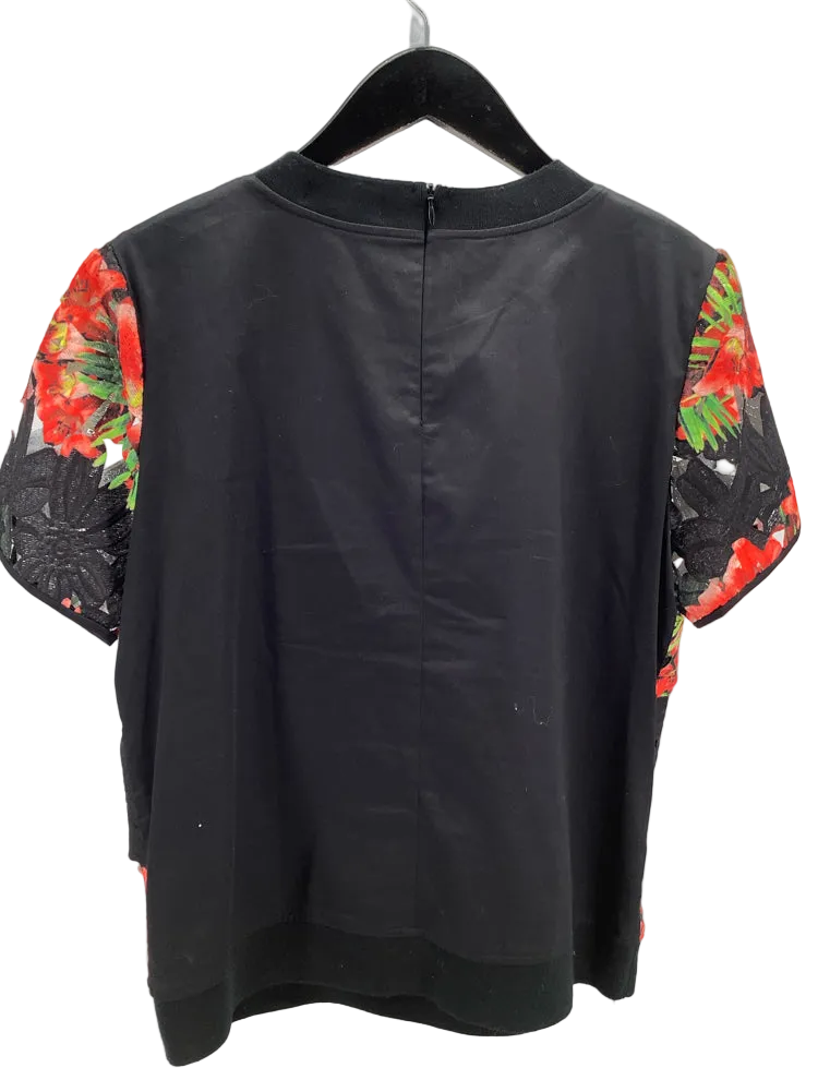 Derhy Size M Black multi Shirt