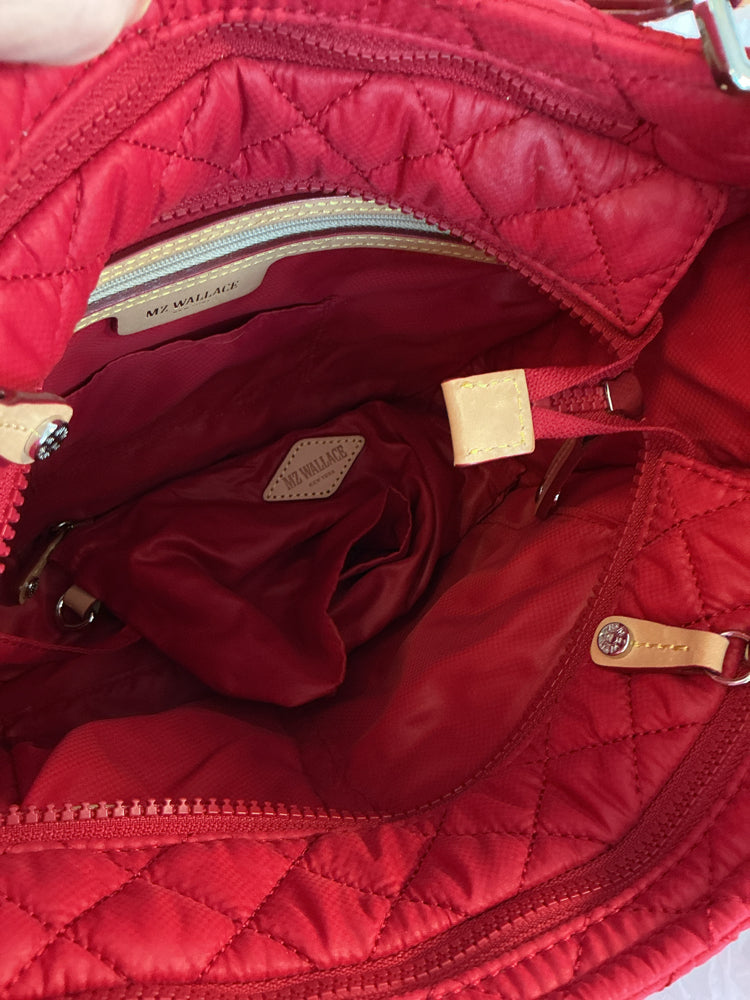 MZ Wallace Red Metro Box Handbags