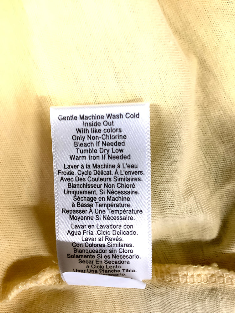 Nation Size M Yellow Lou Shirt