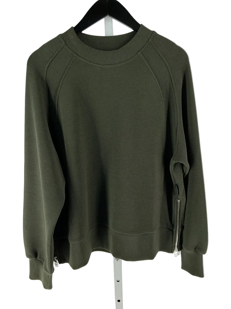 Varley Size M Green Sweatshirt