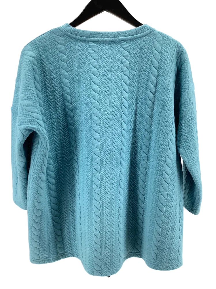 Tuckernuck Size M/L Blue Ally Sweatshirt