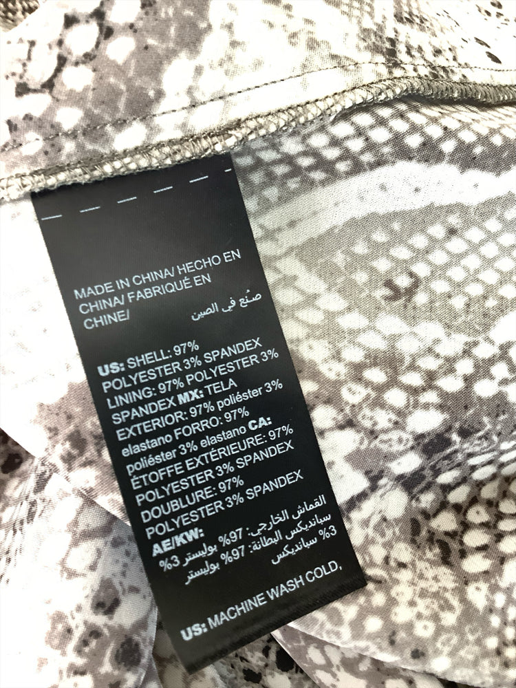 White House Black Market Size 10 Gray Dress