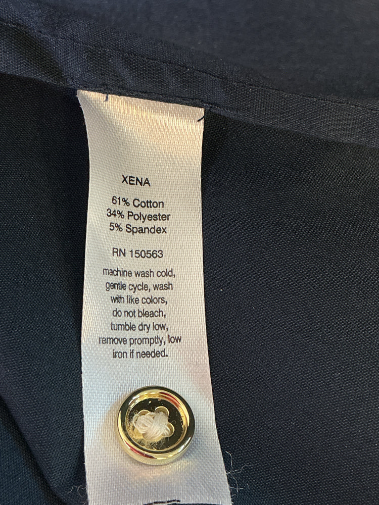 Hinson Wu Size M Navy Shirt
