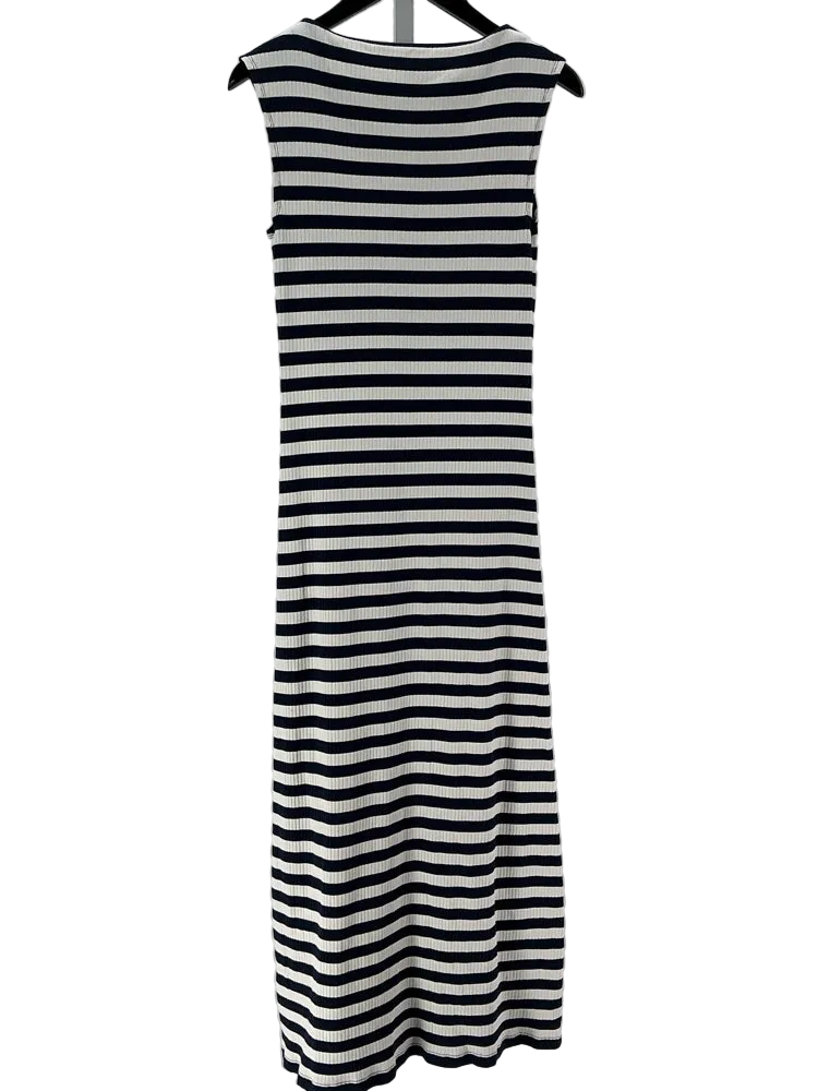 Jcrew Size XS Navy & white Dress
