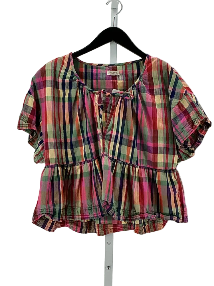 Pilcro Size S Pink multi TAVI Shirt