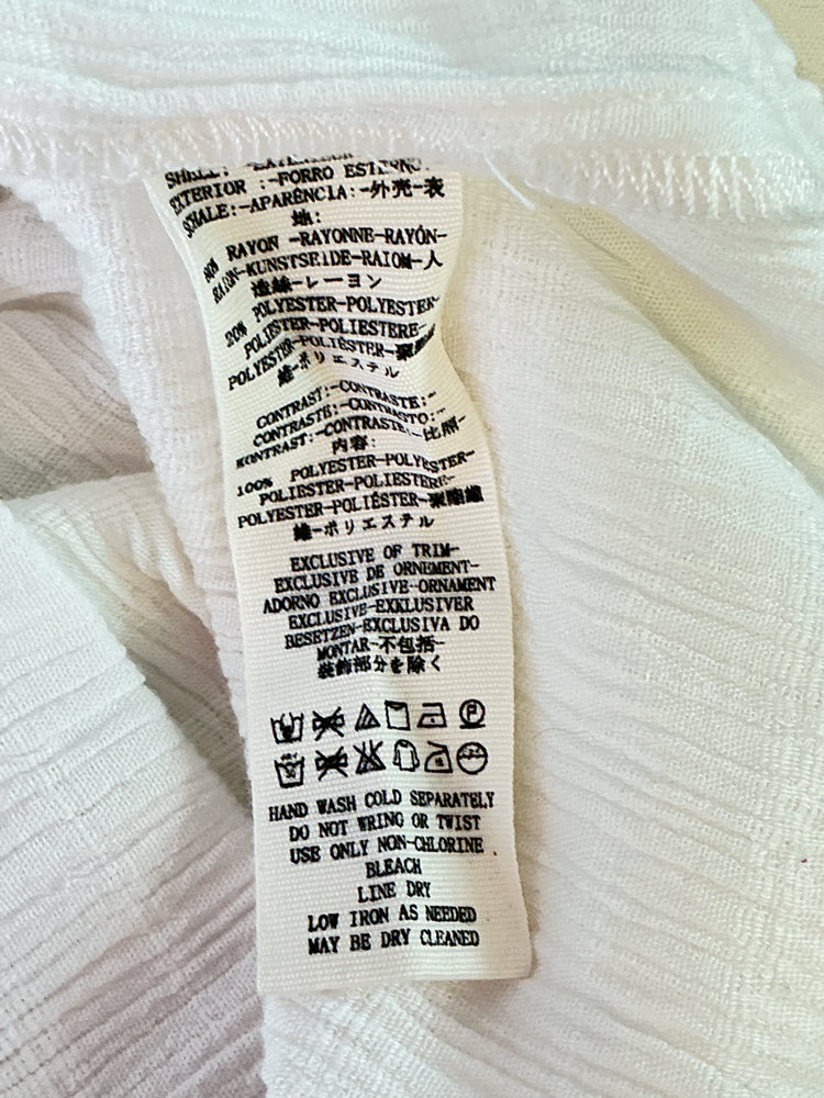 Free People Size XL White Shirt
