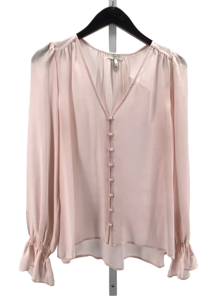 Joie Size M Light Pink Belona Shirt