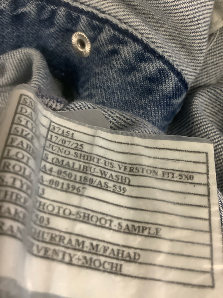 Seventy + Mochi Size S Denim Juno Shirt