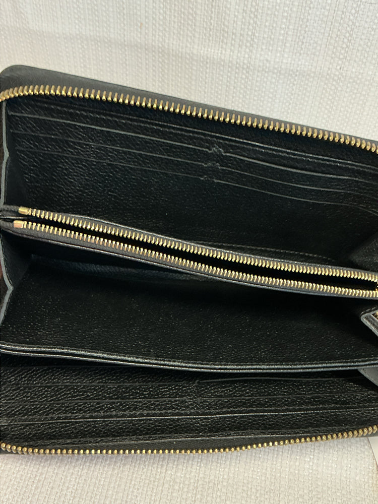 Louis Vuitton Black Zippy Wallet