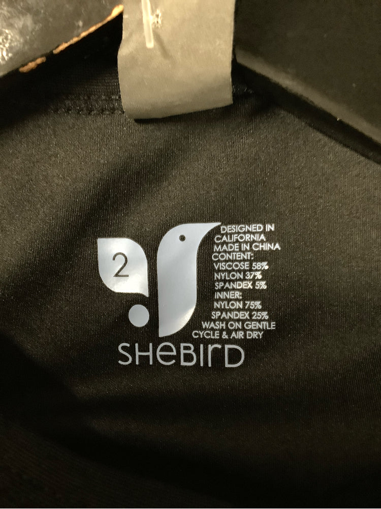 Shebird Size S Black Rachel Dress