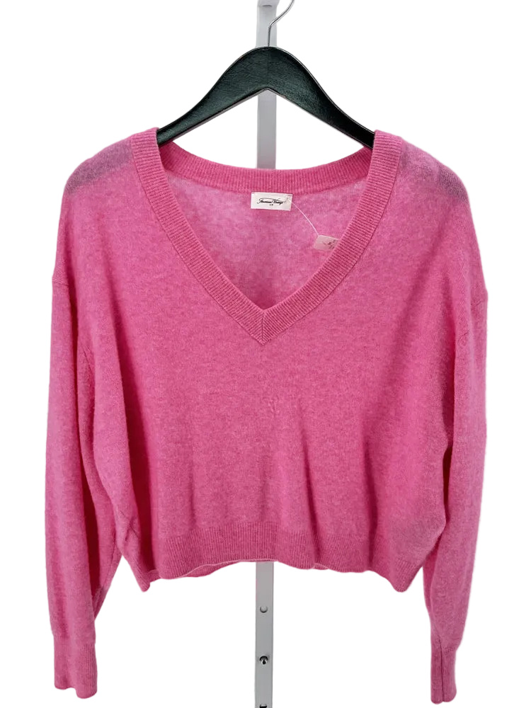 American Vintage Size S Pink Sweater