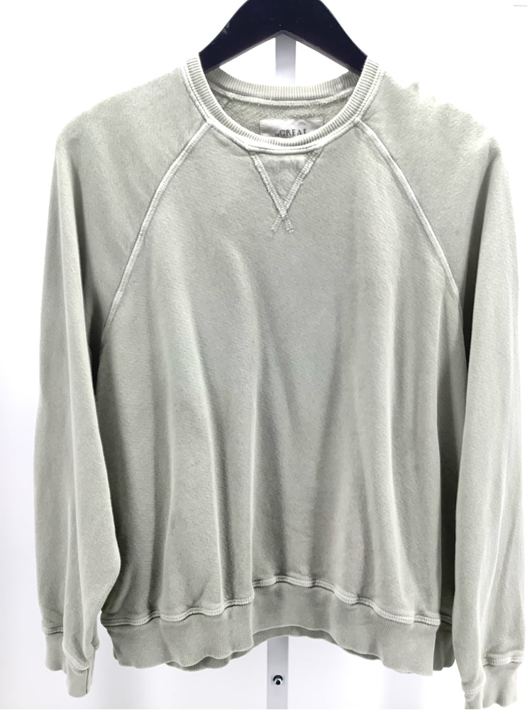 the GREAT Size XS Light Green Sweatshirt