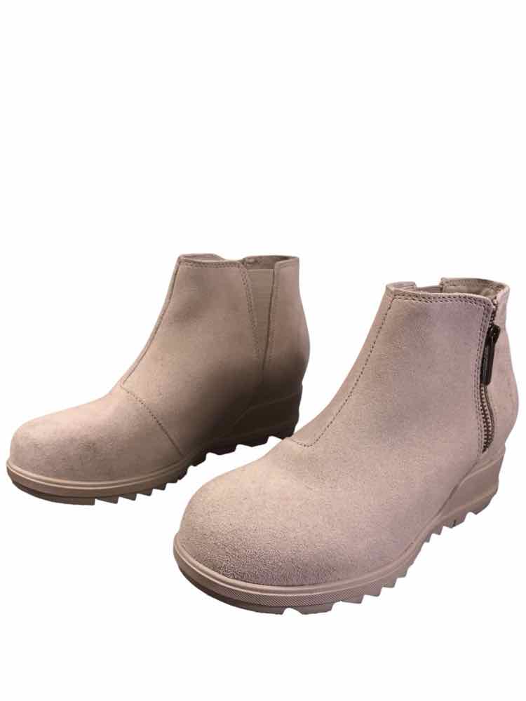 Sorel Shoe Size 7 Taupe Booties