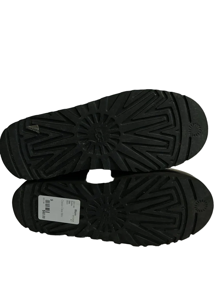Ugg Shoe Size 9 Black Booties