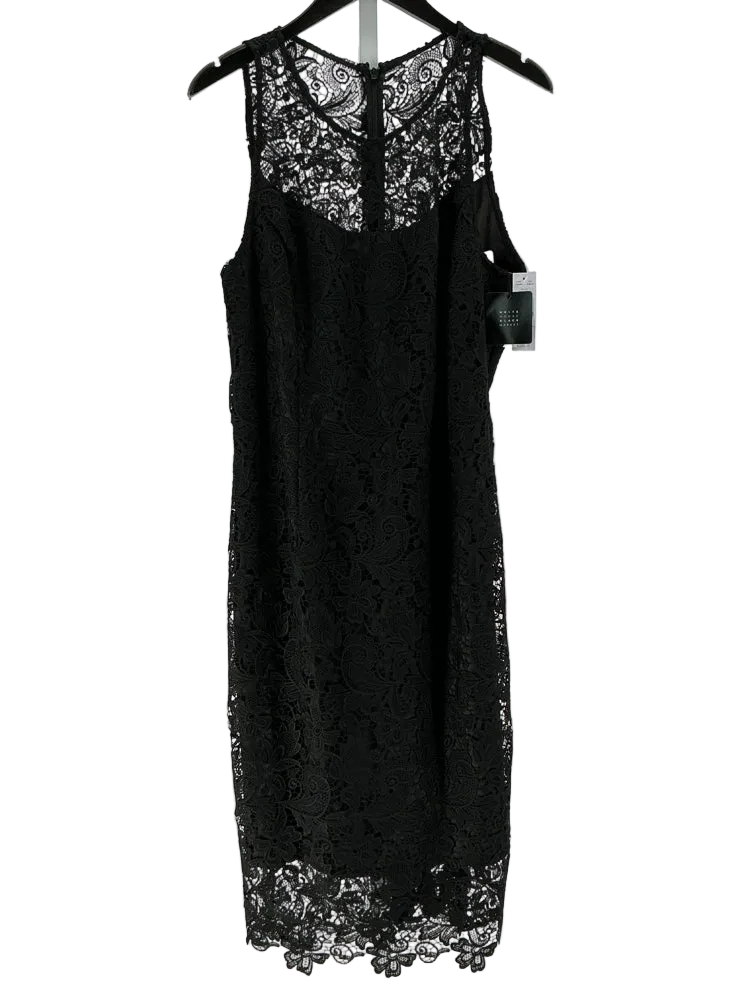 White House Black Market Size 14 Black Dress