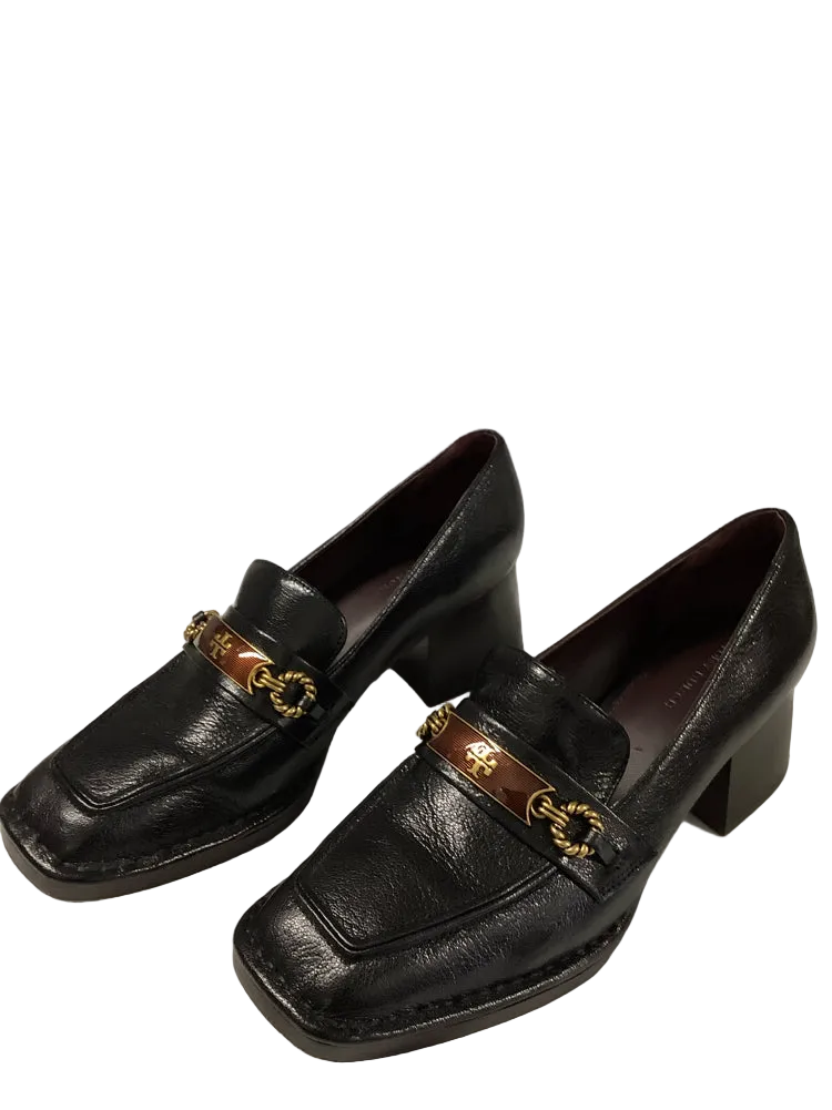 Tory Burch Shoe Size 7 Black Perrine Loafers